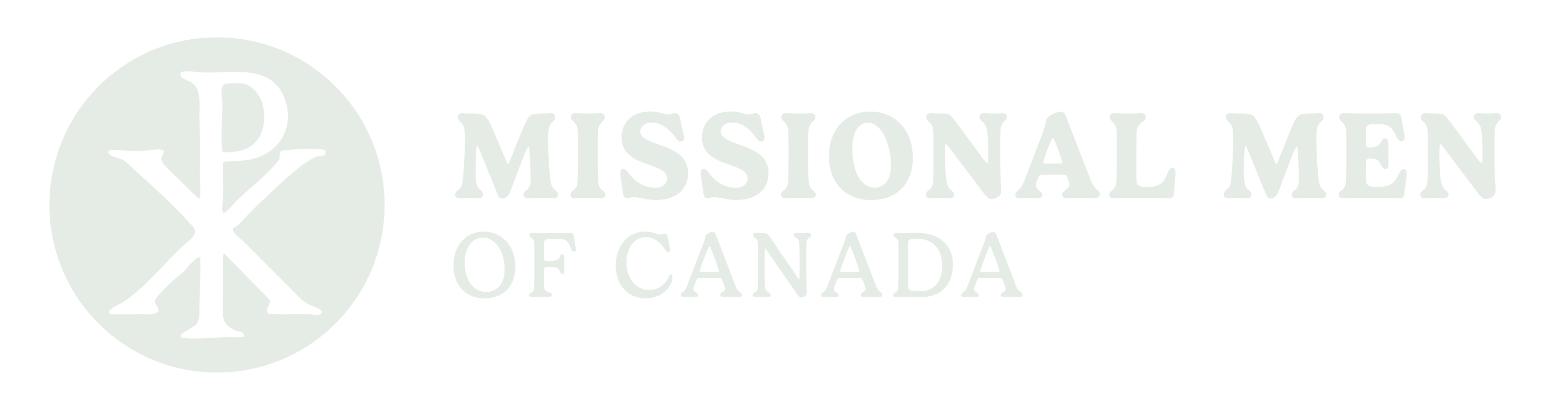 Missional Men of Canada Logo